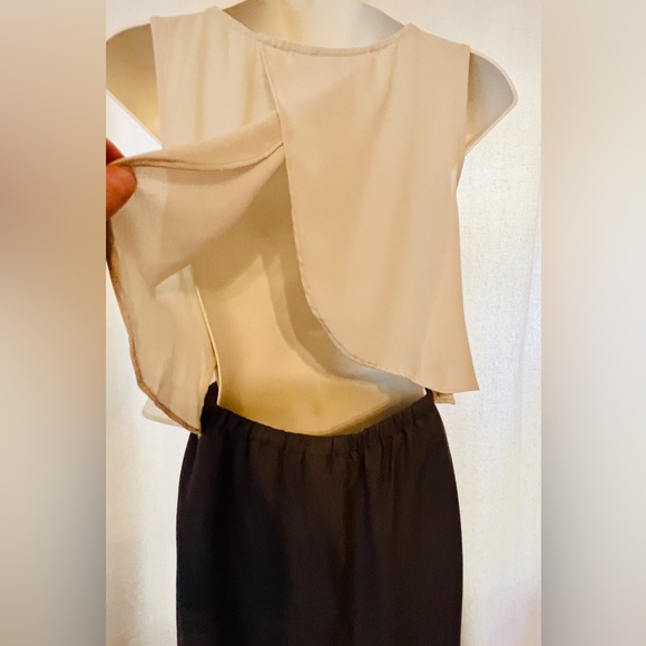 Costa Banka Anthropology, Sleeveless Dress, size medium, cream and gray - Picture 4 of 9